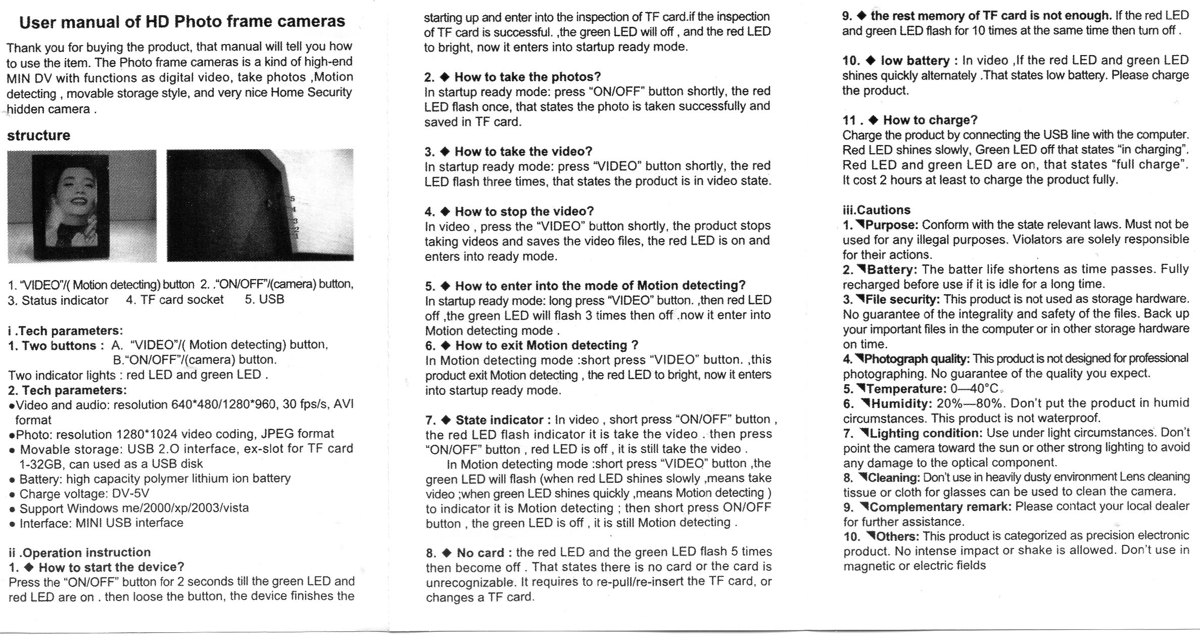 Sale > usb spy camera manual > in stock